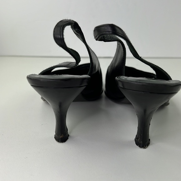 Donald J Pliner Lois Leather Slingback Pumps - Picture 6 of 12